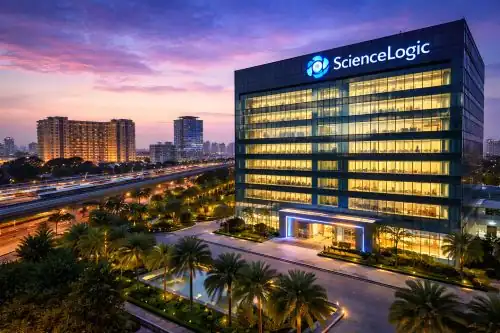 ScienceLogic AI office inauguration event at Sohini Tech Park in Hyderabad