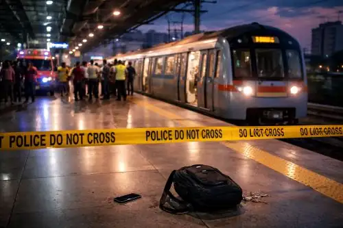 Secunderabad Metro station where engineering student died after jumping