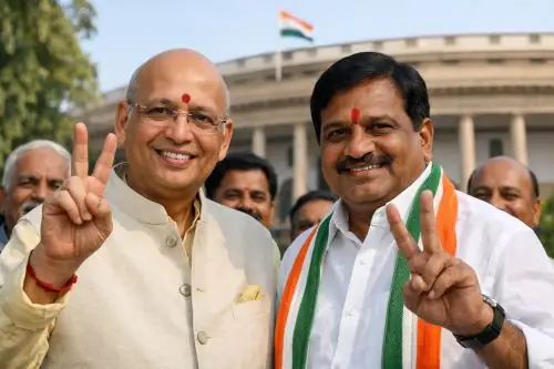 Abhishek Manu Singhvi and Narender Reddy elected unopposed in Rajya Sabha Election from Telangana