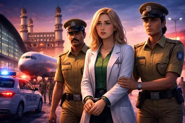 UK pharmacist escorted by police during extradition investigation related to Hyderabad poisoning case