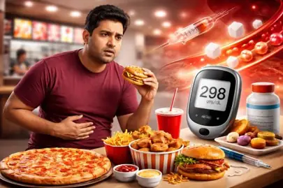 People eating fast food in Hyderabad linked to rising diabetes risk