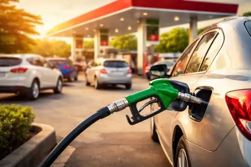 Long queues at Hyderabad petrol pump amid fuel shortage rumors