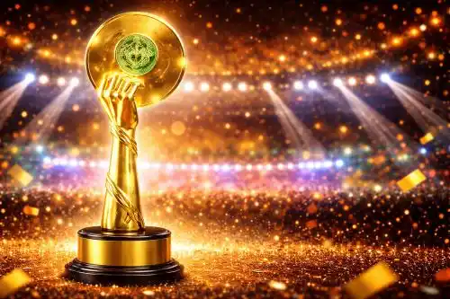 Guests attend the Telangana Gaddar Film Awards event at HITEX in Hyderabad amid reports of chaos and seating confusion