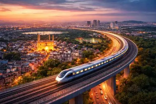 Hyderabad regional rail connectivity project planning meeting