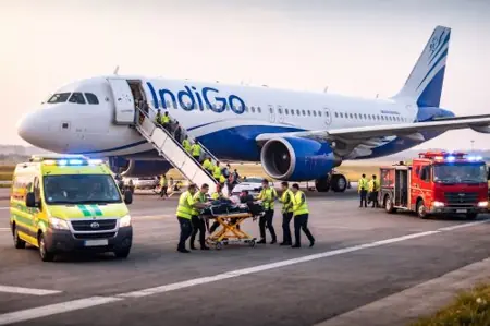 IndiGo aircraft halted on runway after passenger fainted in Hyderabad