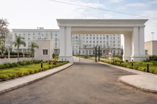 TIMS Sanathnagar hospital building exterior in Hyderabad
